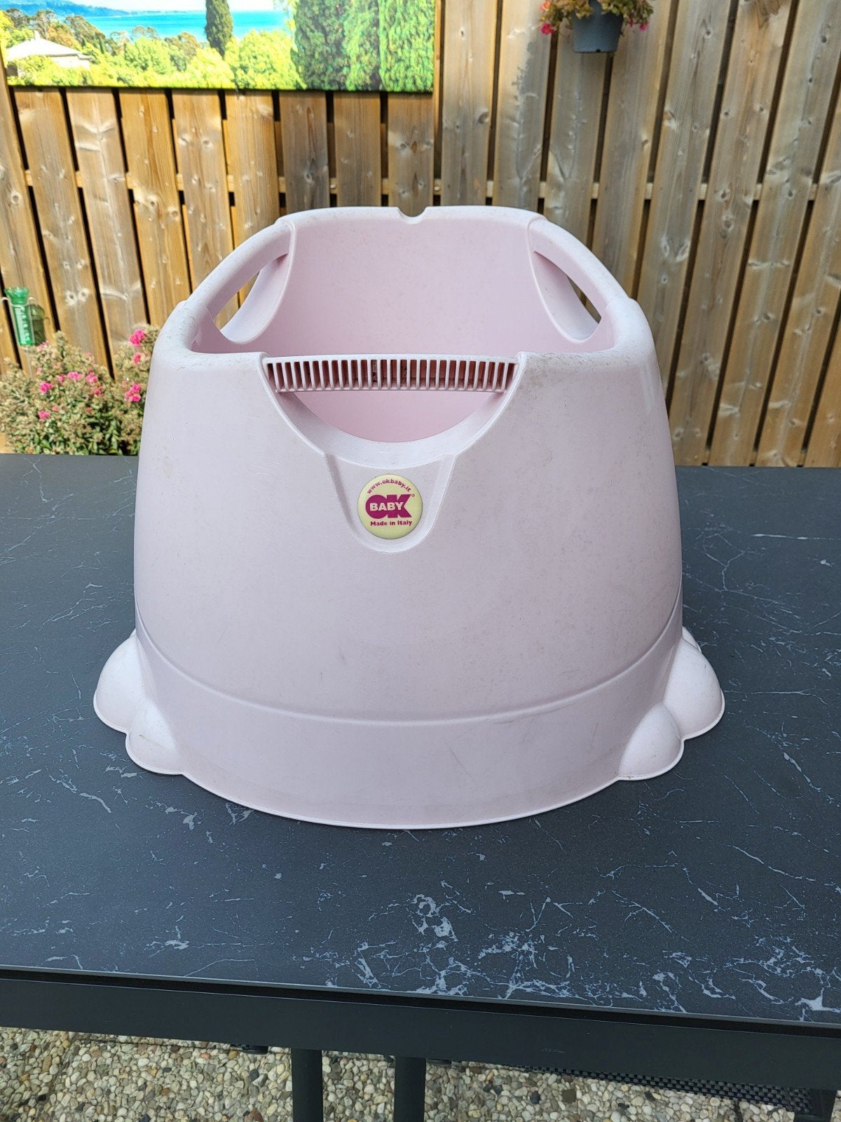 Roze OK babybadje, Ophalen, Gebruikt, Badje, Overige merken