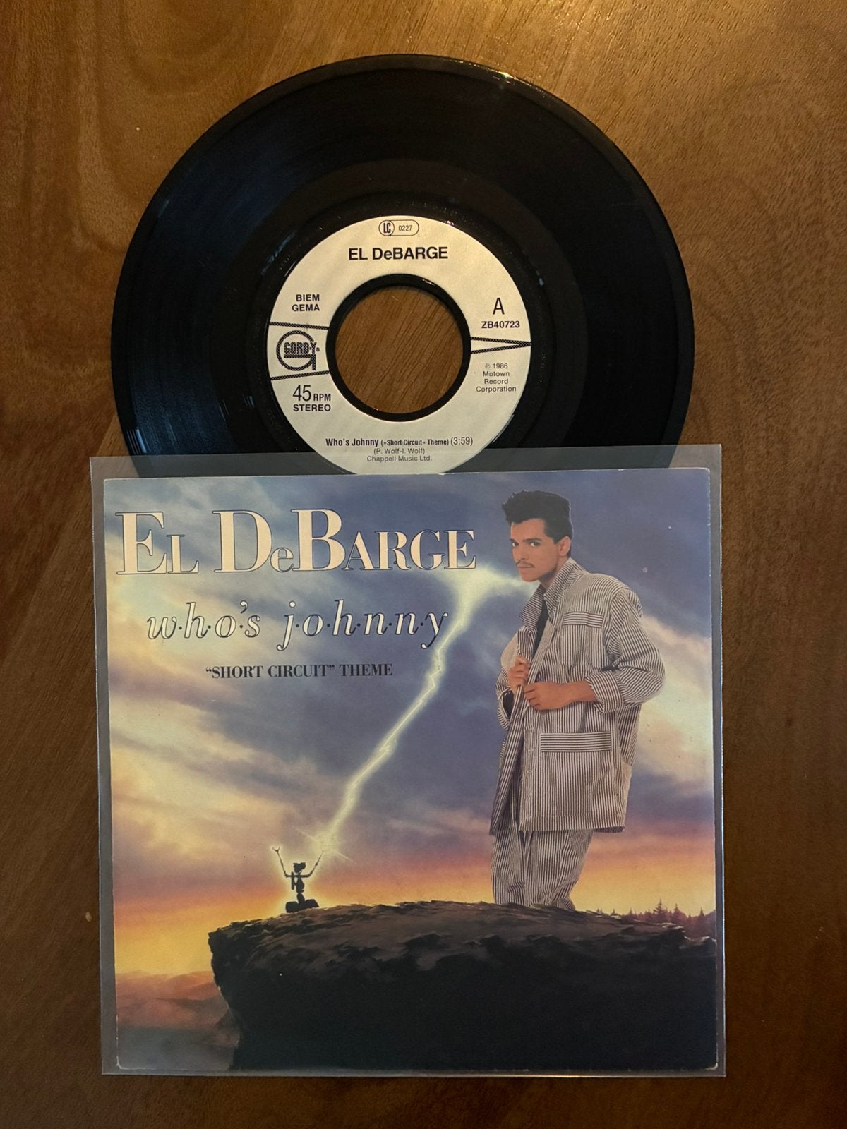 El DeBarge - Who’s Johnny, Cd's en Dvd's, Ophalen of Verzenden, 7 inch