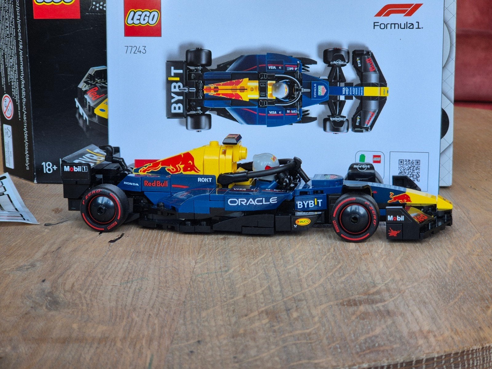 LEGO Speed Champions 77243 Red Bull Racing zgan, Ophalen of Verzenden, Zo goed als nieuw, Overige merken