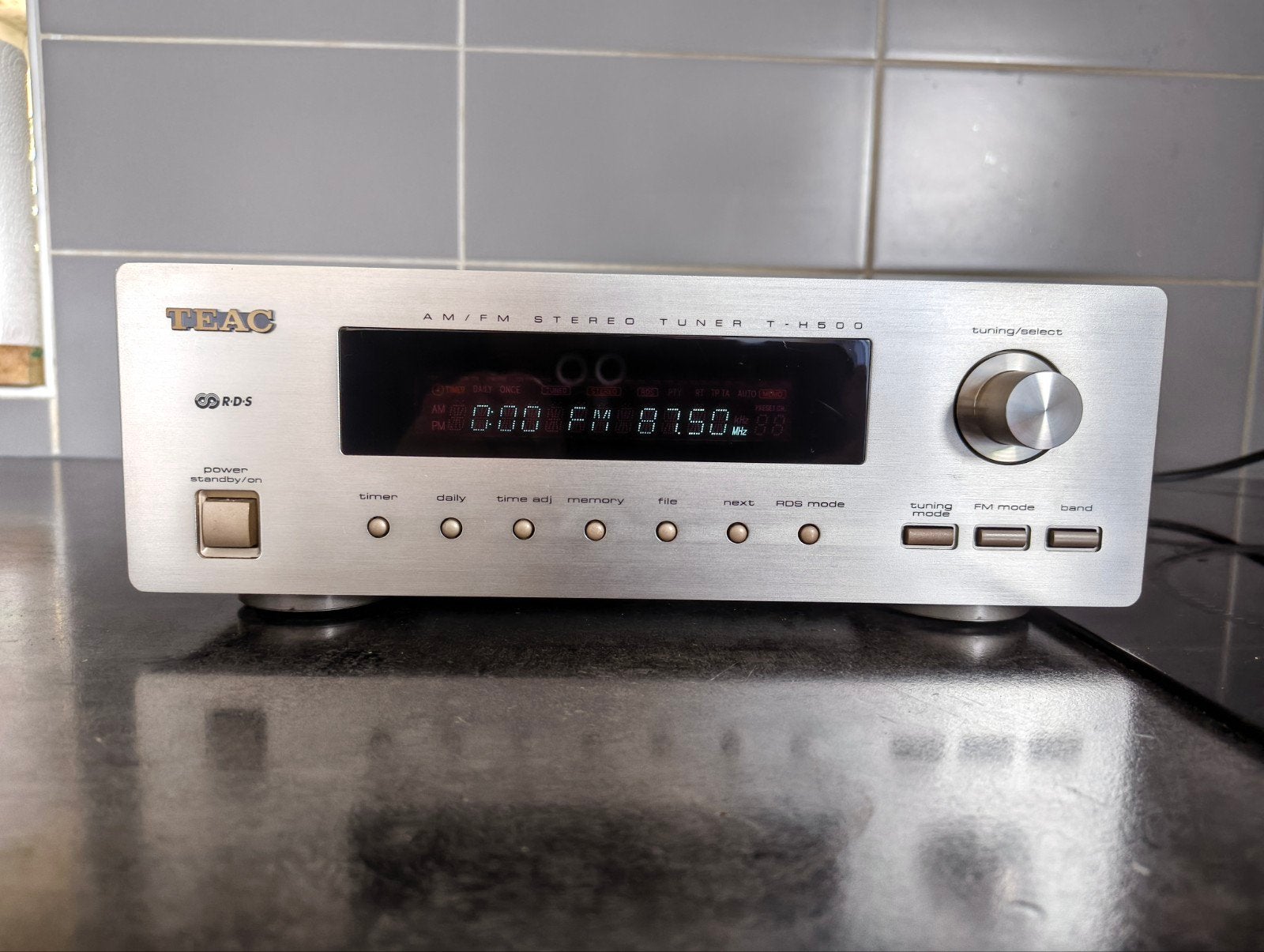 Teac T-H500 tuner, Ophalen of Verzenden, Gebruikt