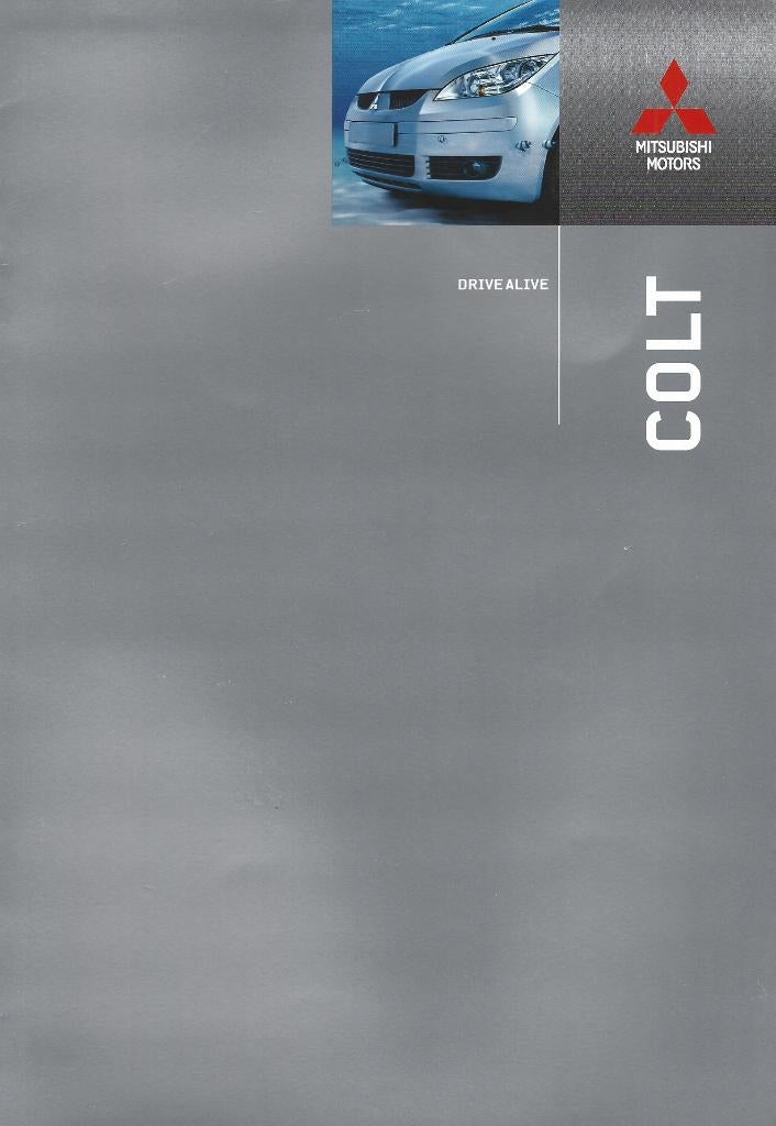 Brochure Mitsubishi Colt 2006, Ophalen of Verzenden, Gelezen, Mitsubishi