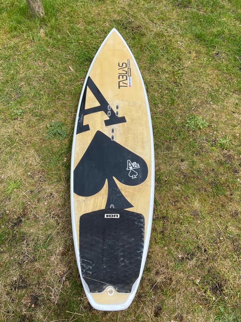 The Ace 6'0 Shortboard kitesurf, Watersport en Boten, Golfsurfen, Ophalen of Verzenden, Gebruikt, Shortboard, Met vinnen