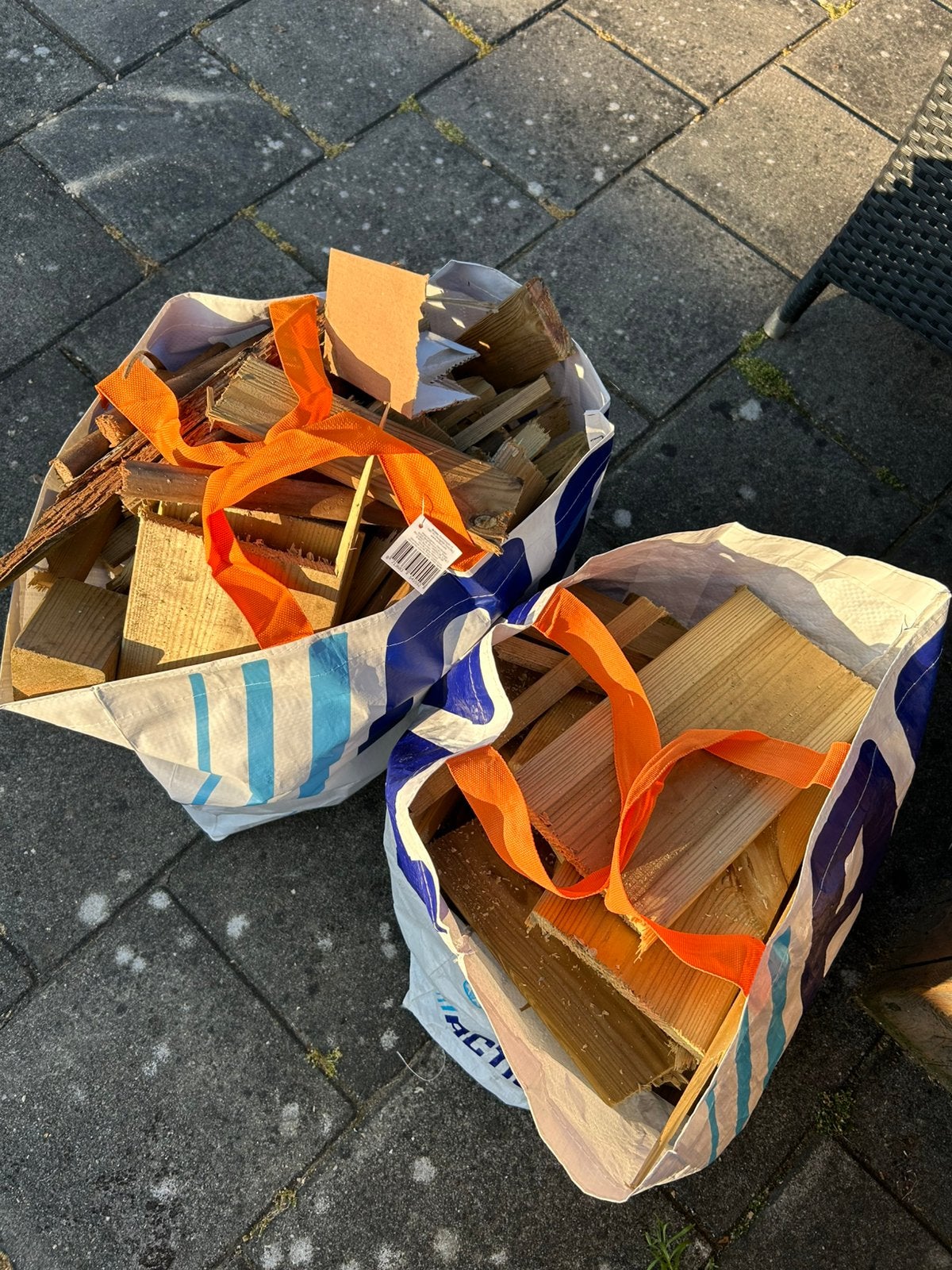 Gratis droog brandhout, Minder dan 3 m³, Ophalen