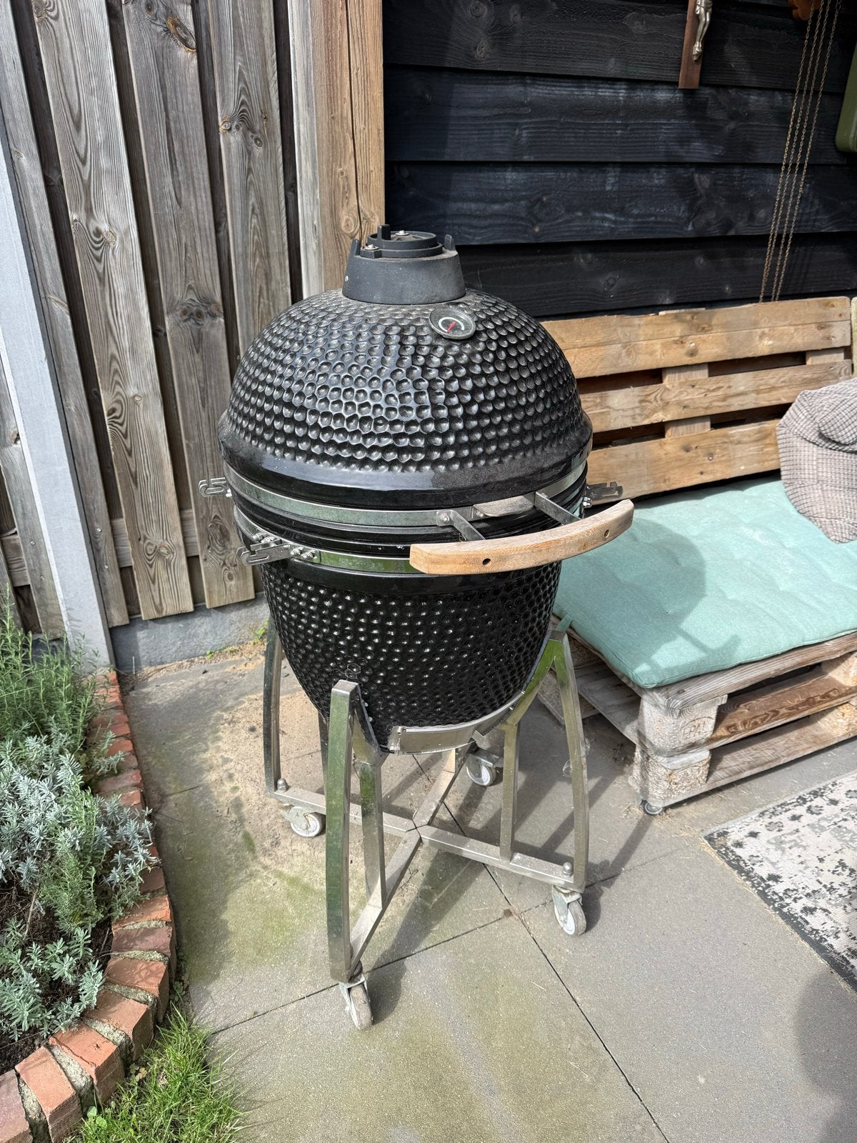 Patton large Kamado BBQ - Ideaal voor beginners, Ophalen, Gebruikt