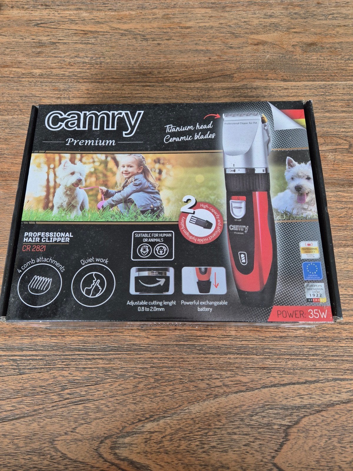 Camry CR2821 hondentondeuse, Dieren en Toebehoren, Honden-accessoires, Ophalen of Verzenden, Zo goed als nieuw