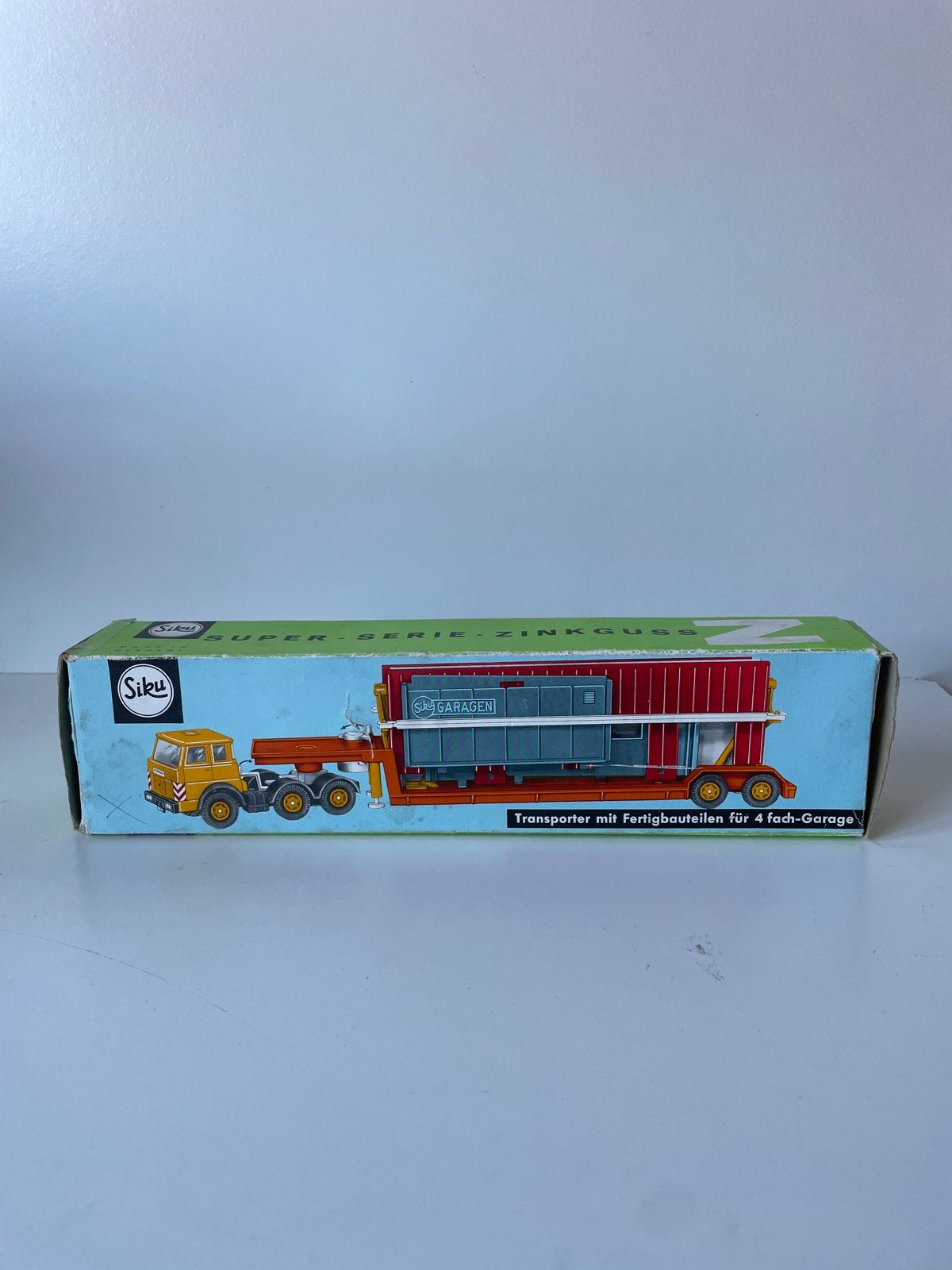 Siku Super Serie Zinkguss Transporter met Garage onderdelen, Ophalen of Verzenden, Gebruikt
