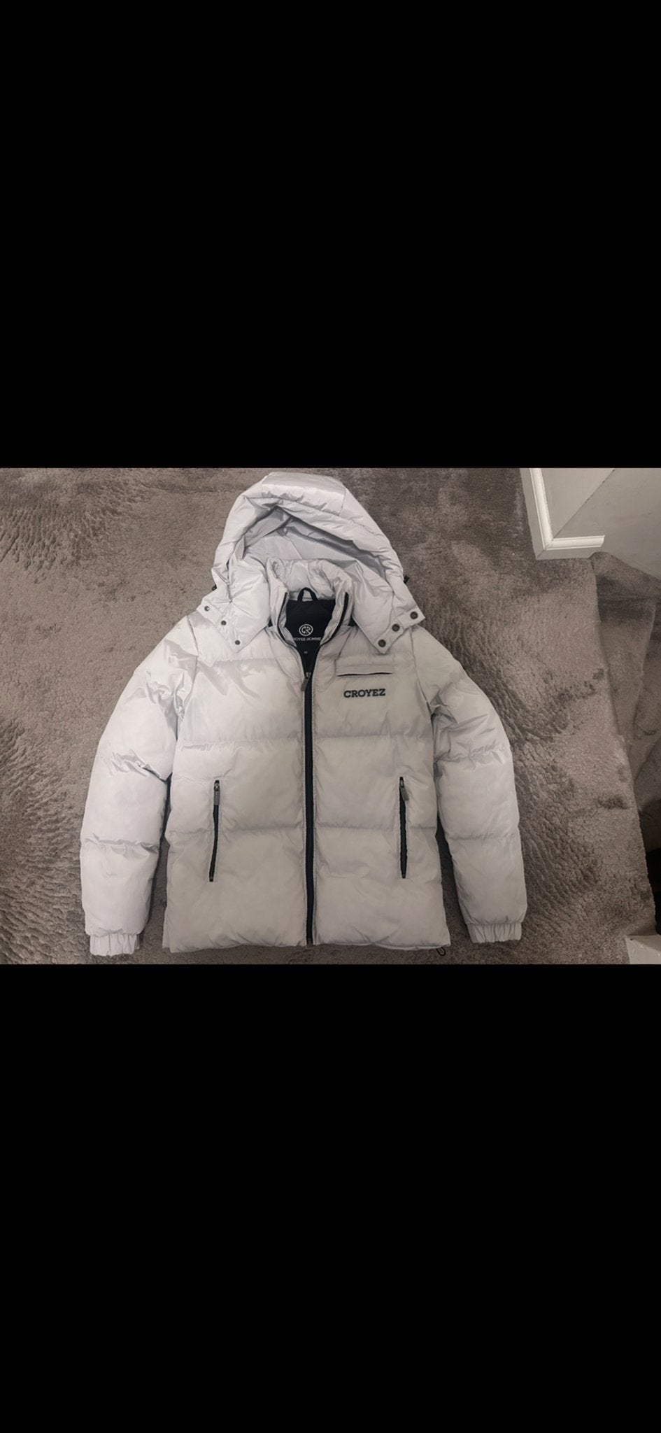 CROYEEZ Puffer Jacket XS nieuw, Ophalen of Verzenden, Nieuw, Maat 46 (S) of kleiner, Grijs