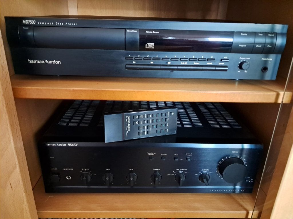 Harman Kardon stereo en Driade luidsprekers, Gebruikt, Losse componenten, Tuner of Radio, Ophalen