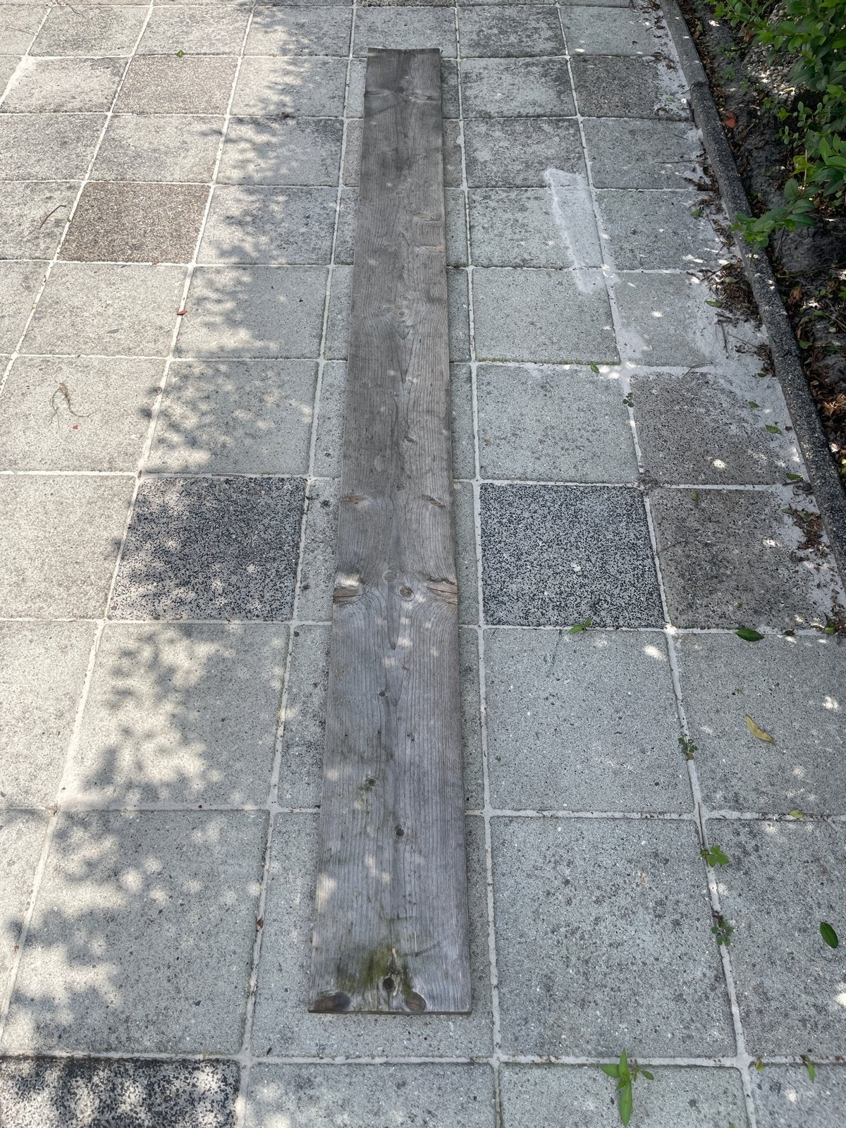 Gebruikte steiger houten plank, +/-230 cm lang 6x, Doe-het-zelf en Verbouw, Hout en Planken, Ophalen, Gebruikt, 25 tot 50 mm, 200 tot 250 cm