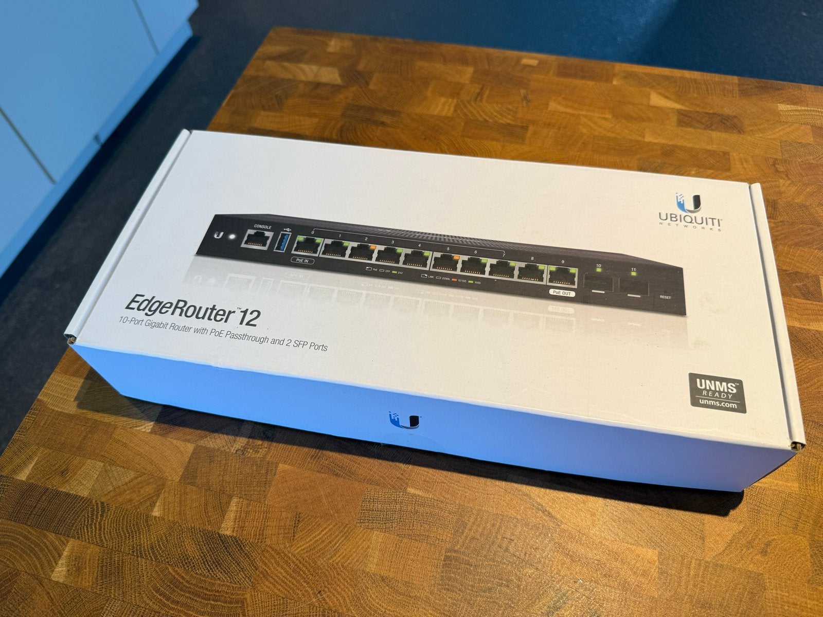 Ubiquiti EdgeRouter 12 - Krachtige Gigabit Router, Ophalen of Verzenden, Zo goed als nieuw, Router