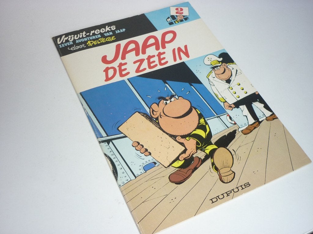Dupuis Vrijuit reeks: JAAP 2. de zee in, Boeken, Eén stripboek, Ophalen of Verzenden, Gelezen