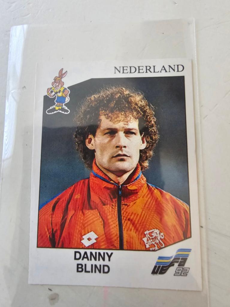 Panini Euro '92 Danny Blind Sticker/Plaatje #124, Ophalen of Verzenden, Nieuw