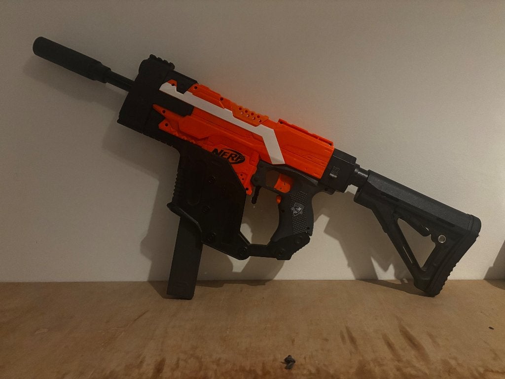 Coole nerf gun, Ophalen, Zo goed als nieuw