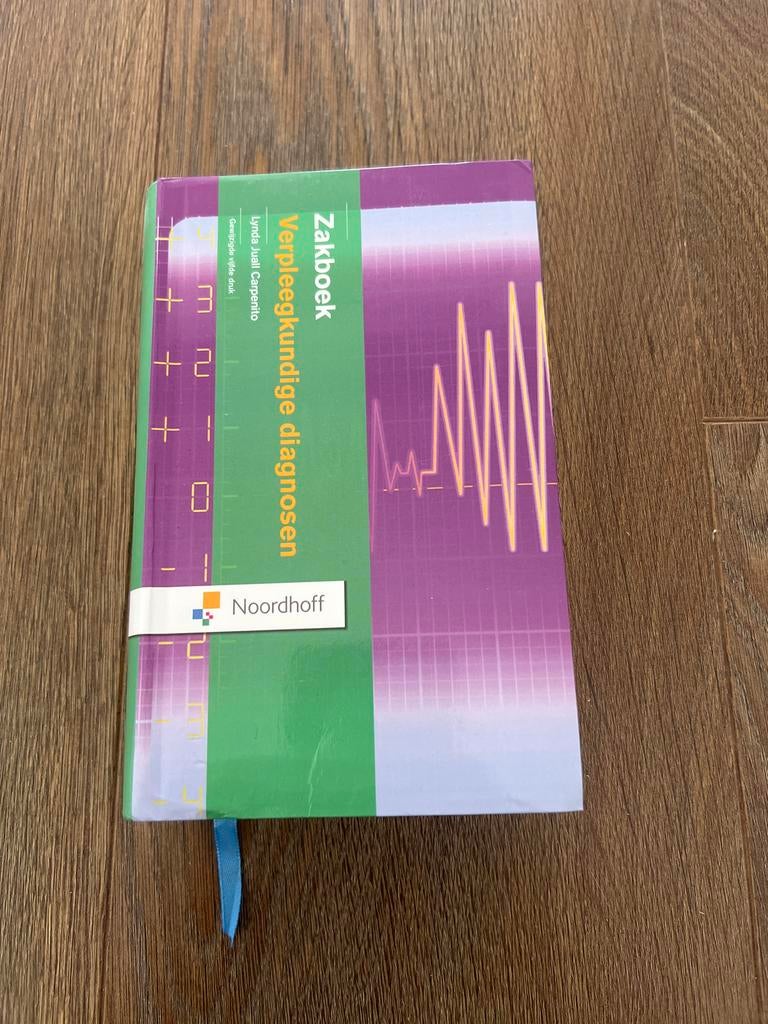 Lynda Juall Carpenito - Zakboek Verpleegkundige diagnosen, Ophalen of Verzenden, Zo goed als nieuw, Lynda Juall Carpenito
