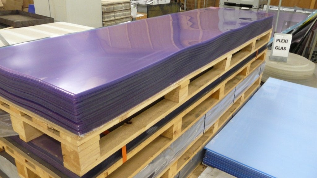 Plexiglas plaat helder 2805 x 790 x 2 mm, Ophalen, Nieuw