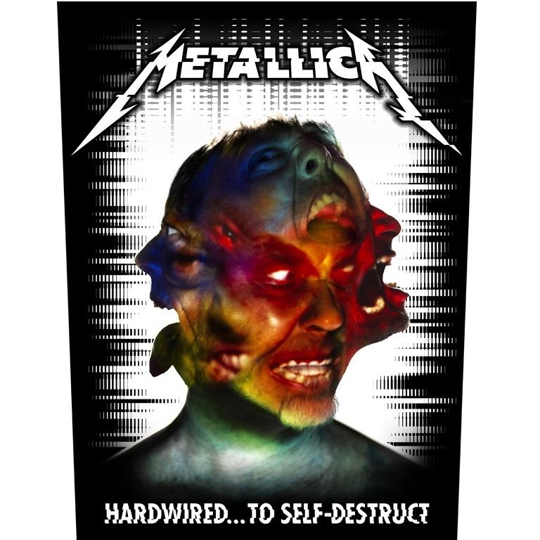 METALLICA leuke backpatch bp347 patch nieuw 29x26x36 cm, Verzenden, Nieuw, Kleding