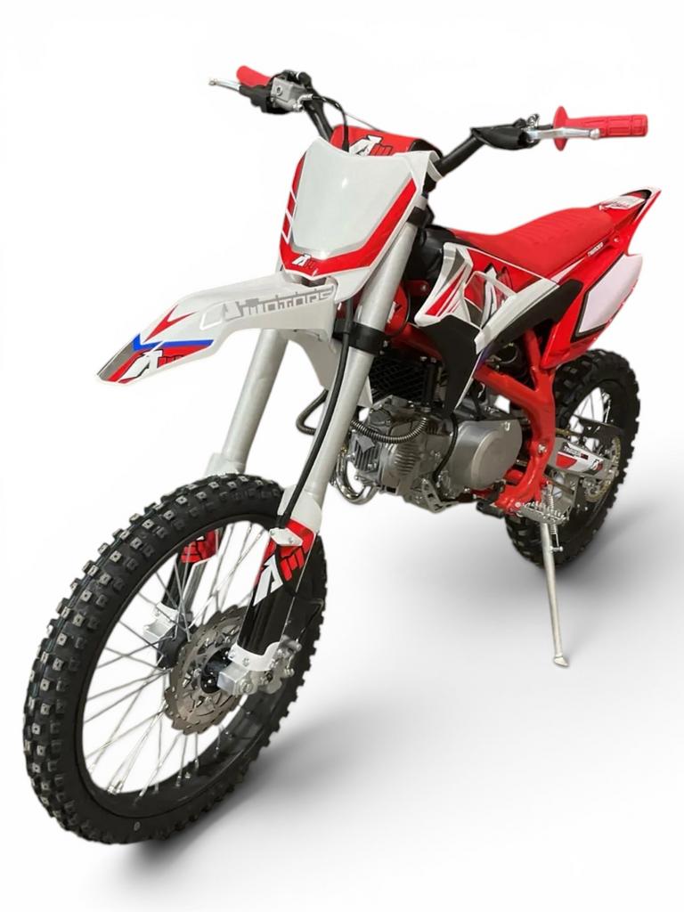 APOLLO THUNDER 125CC CROSSMOTOR, Nieuw, Pitbike, Schijfrem, 125 cc