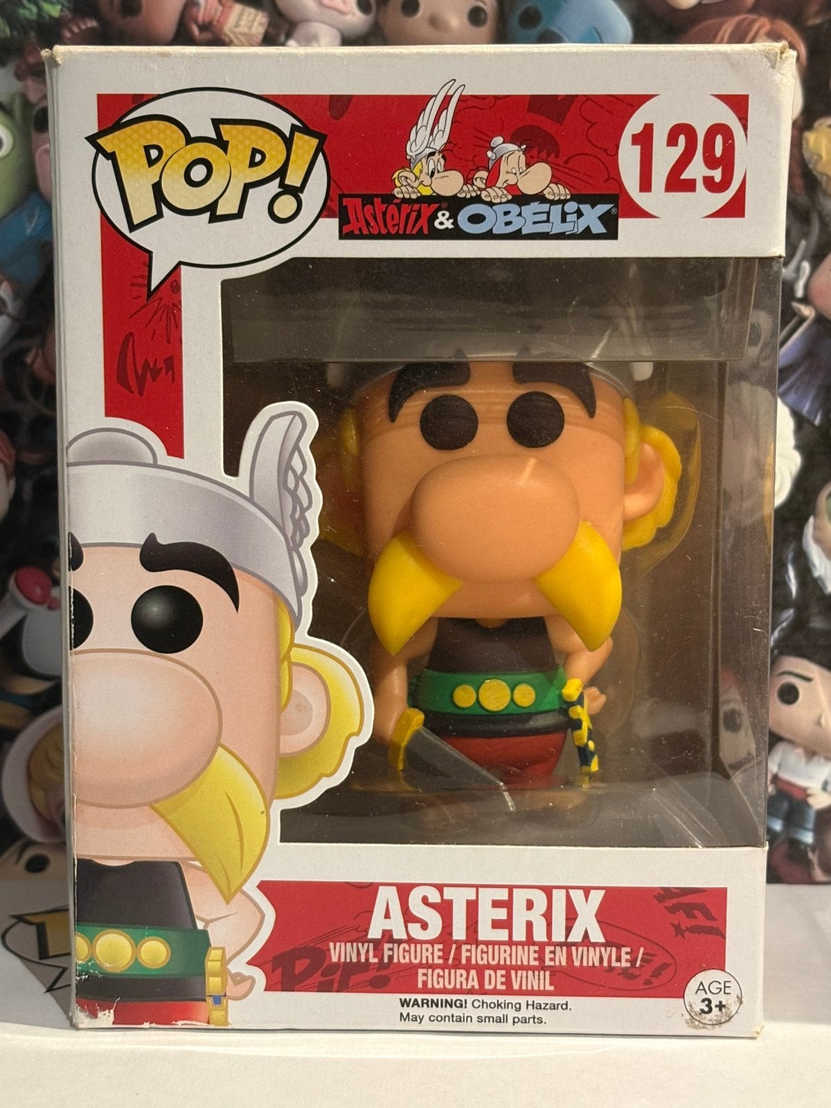 Funko pop Asterix 129 Asterix & obelix, Verzenden, Zo goed als nieuw