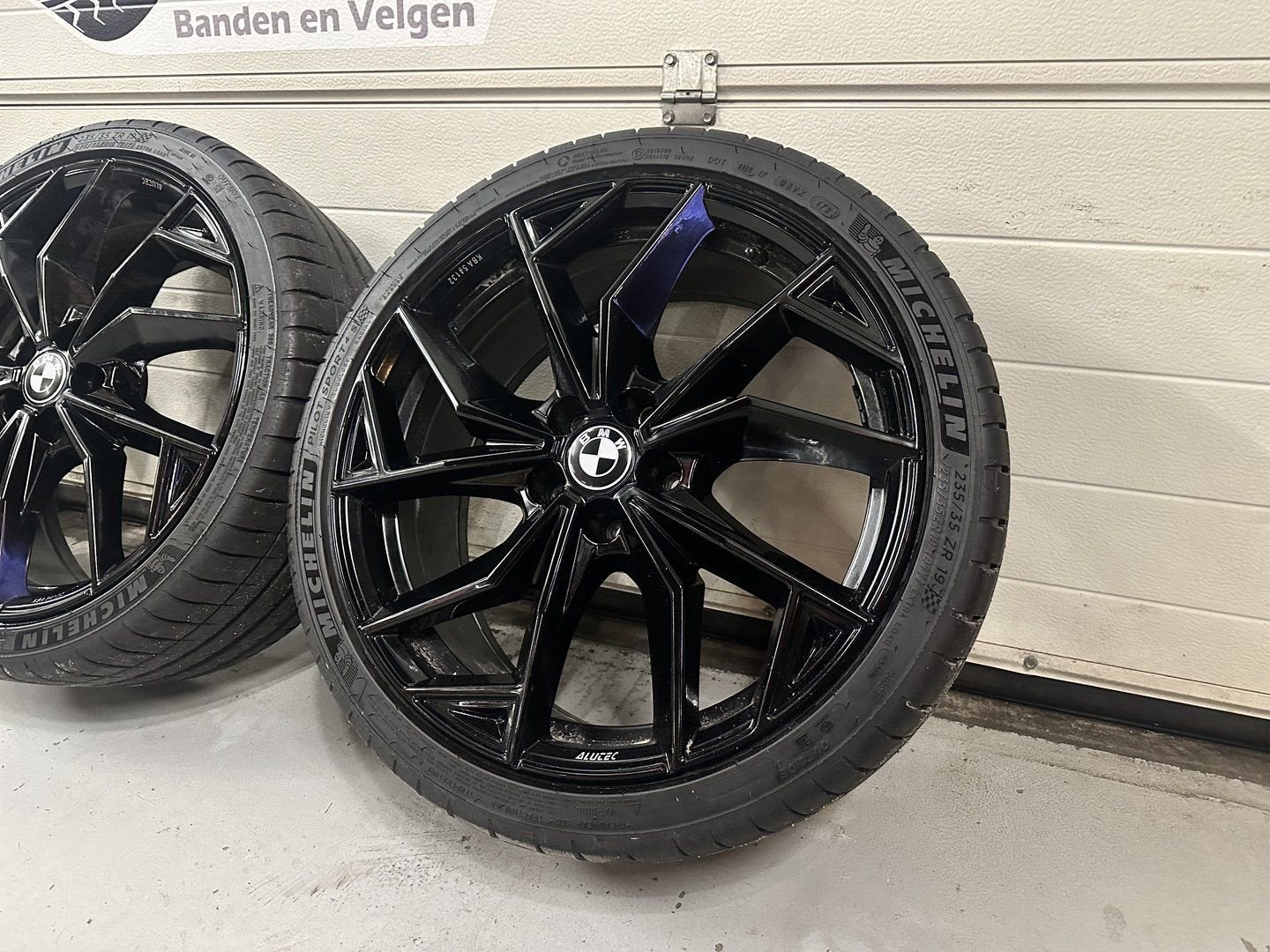 19inch BMW Black M2 Style Velgen 5x112 F40 F41 F42 F43 Miche, 19 inch, Gebruikt, -, -