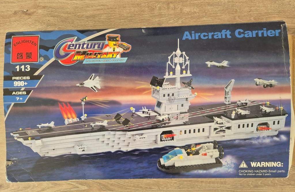 Lego vliegtuigschip. Alleen ophalen, Ophalen of Verzenden