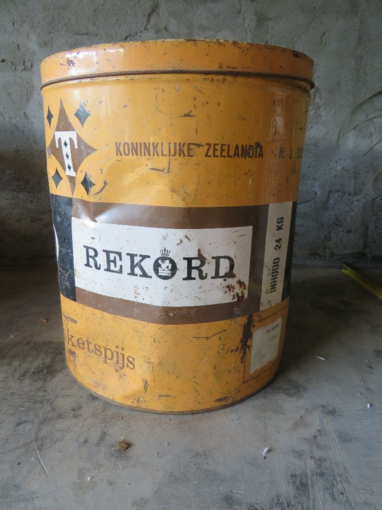 groot doeleman tido blik, Verzamelen, Blikken, Ophalen of Verzenden, Gebruikt, Overige