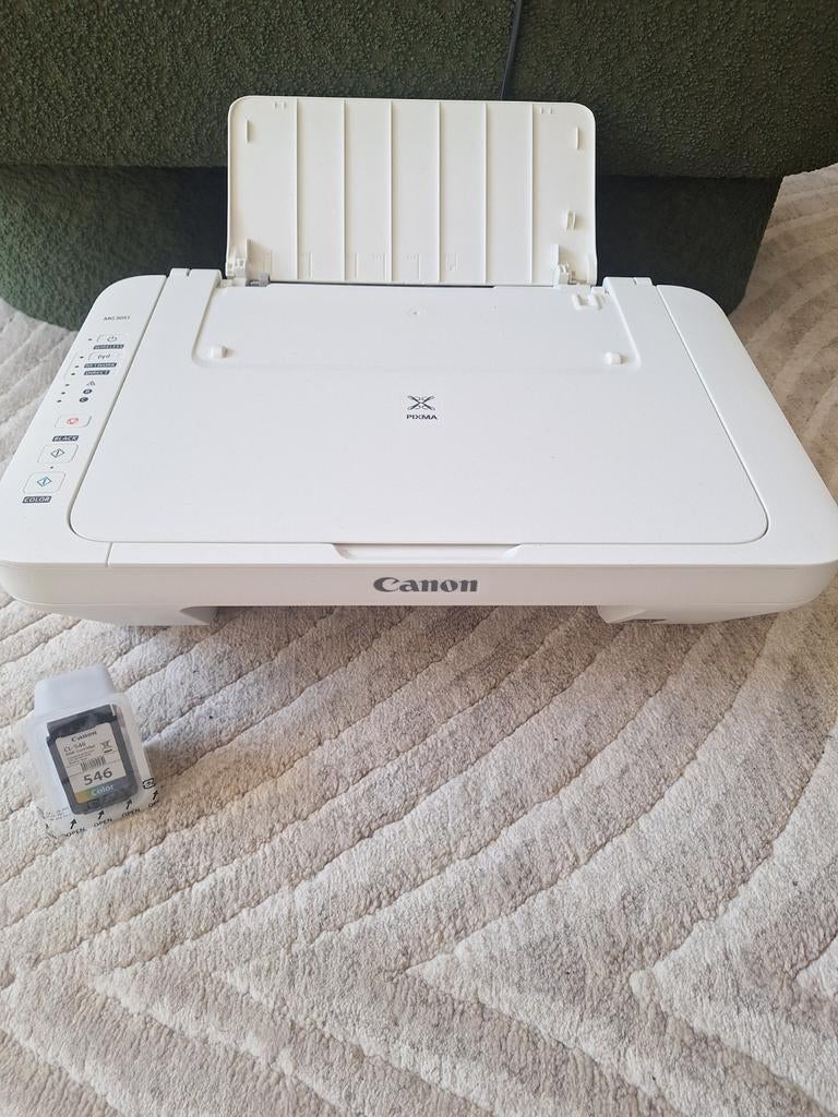Canon Pixma MG3051 All-in-One Printer en scanner Wit, Computers en Software, Printers, Ophalen, Kleur printen, Gebruikt, Canon