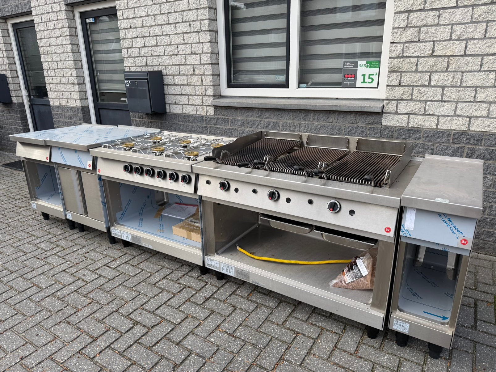 Kuppersbusch baklijn frituur nieuw lavagrill top merk, Ophalen of Verzenden, Fornuis, Frituur en Grillen