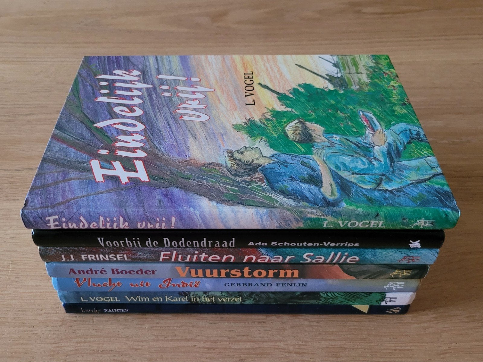 VOORDEEL LEESPAKKET 📚 7 spannende chr. oorlogsboeken, IZGS!, Ophalen of Verzenden, Gelezen