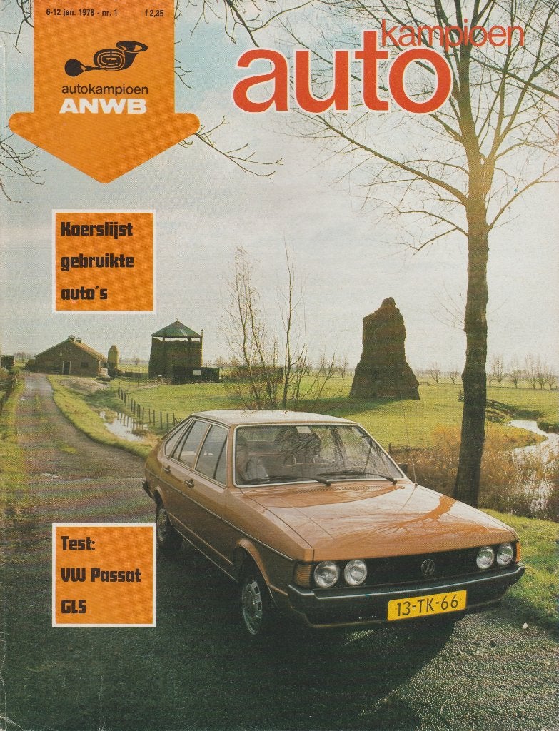 Volkswagen Passat B1 ( VW Typ 32 ) testen in Autovisie ea, Gelezen, Ophalen of Verzenden, Autokampioen, Volkswagen