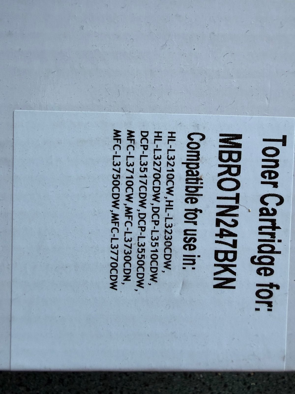 Nieuwe ProPart Toner Cartridge MBROT N247BKN voor Brother, Ophalen of Verzenden, Nieuw, Toner