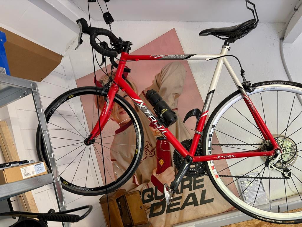 XTRAIL Racefiets - Rood/Wit, Gebruikt, Overige merken, 28 inch, Gebruikt, Heren