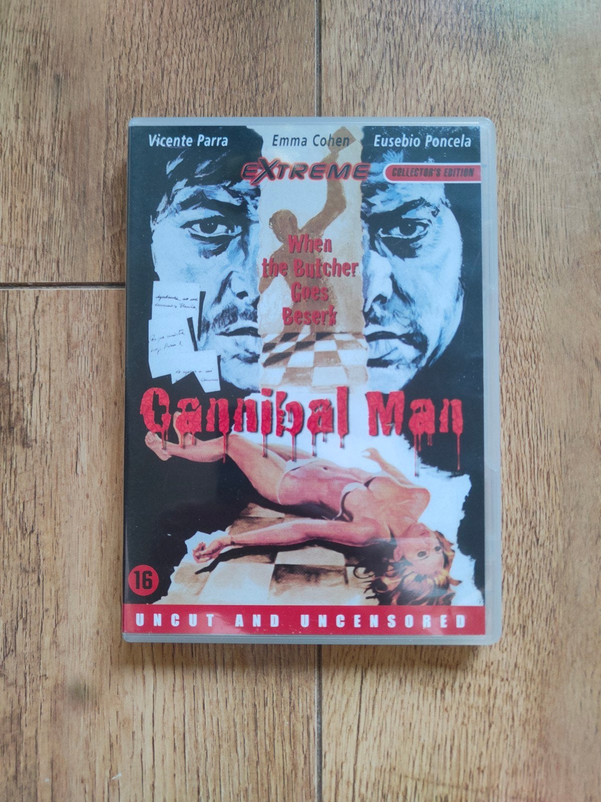 Dvd Cannibal Man Extreme Collector's Edition, Ophalen of Verzenden