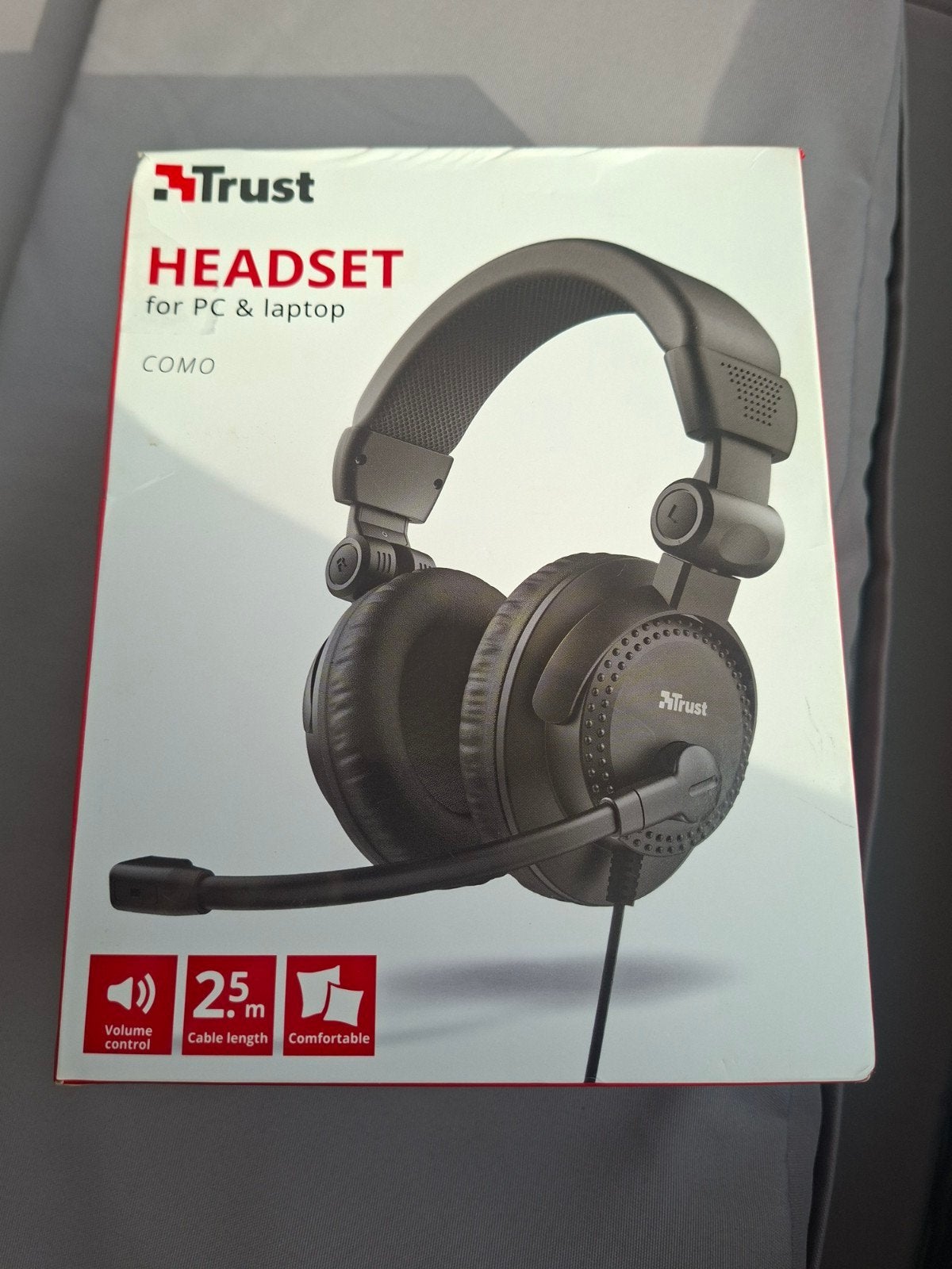 Trust Como Headset - Nieuw in doos, Computers en Software, Headsets, Ophalen, Nieuw, Trust, Over-ear