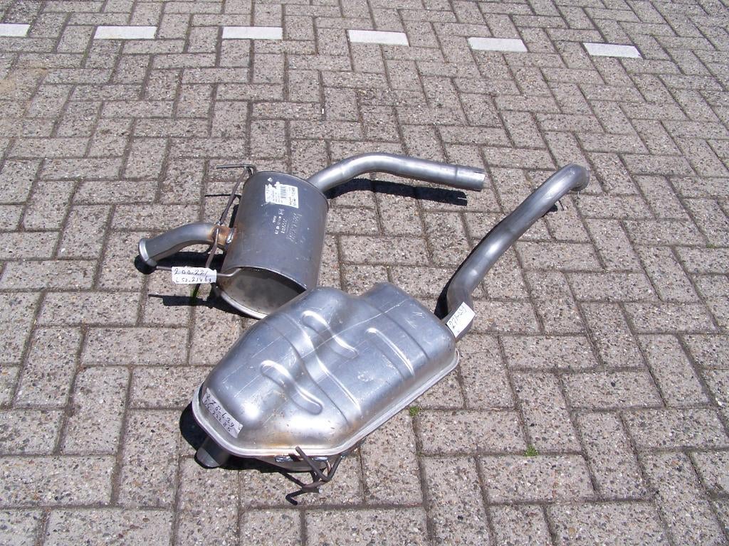 Uitlaat Renault Laguna Diesel Midden en Achterdemper, Ophalen, Nieuw, Renault