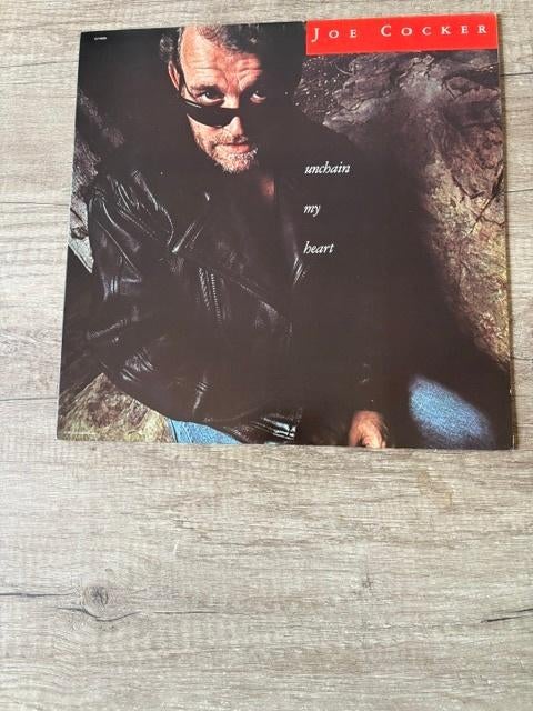 LP Joe Cocker - Unchain My Heart - 1987, Cd's en Dvd's, Vinyl | Rock, Ophalen of Verzenden, Gebruikt, 12 inch, Poprock