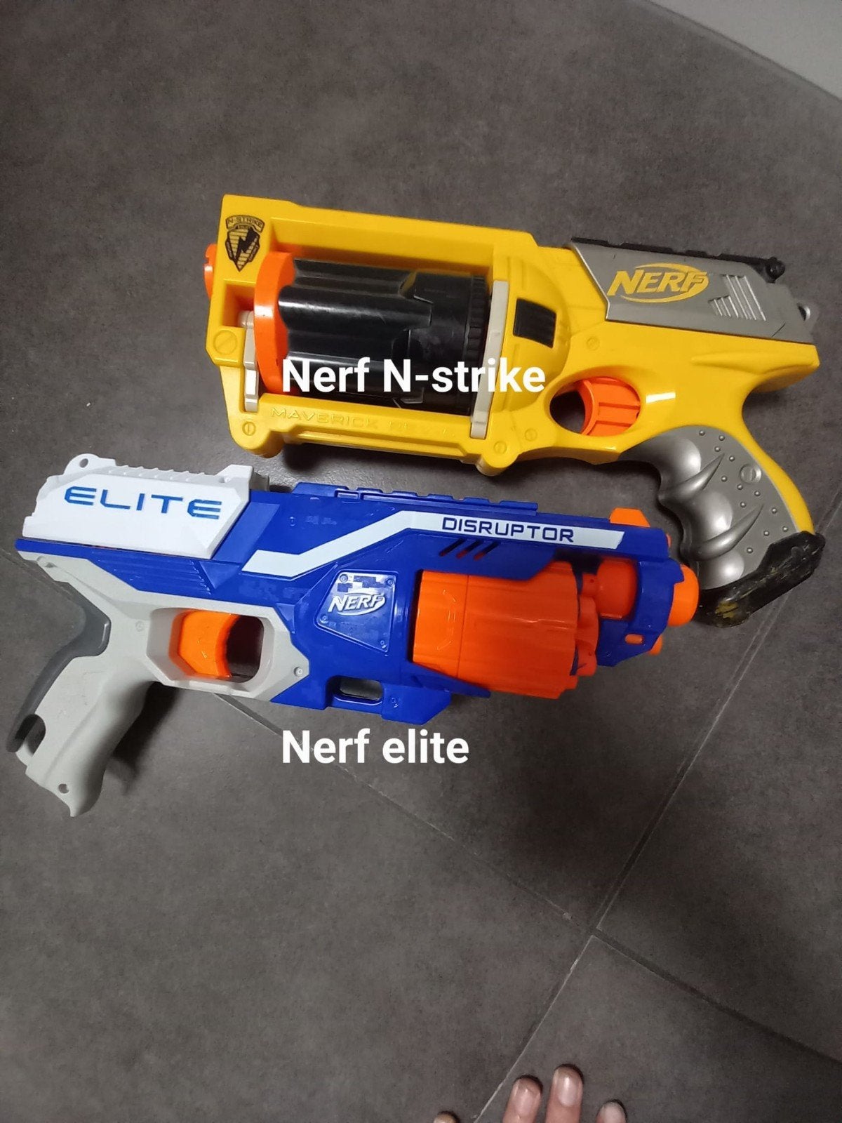 Nerf N-strike en Nerf Elite Blasters, Ophalen, Zo goed als nieuw, Jongen of Meisje