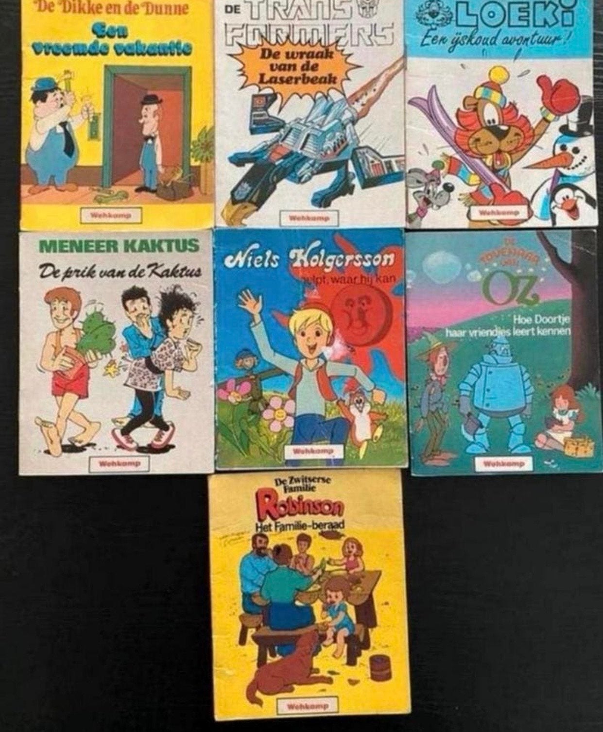 Vintage Wehkamp Kinderboeken Collectie - Diverse Titels, Ophalen of Verzenden, Gelezen, Fictie algemeen