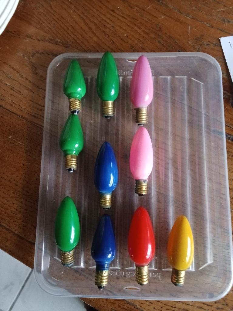Te koop oude kerstlampjes brandend 15 volt, Diversen, Kerst, Ophalen of Verzenden, Gebruikt