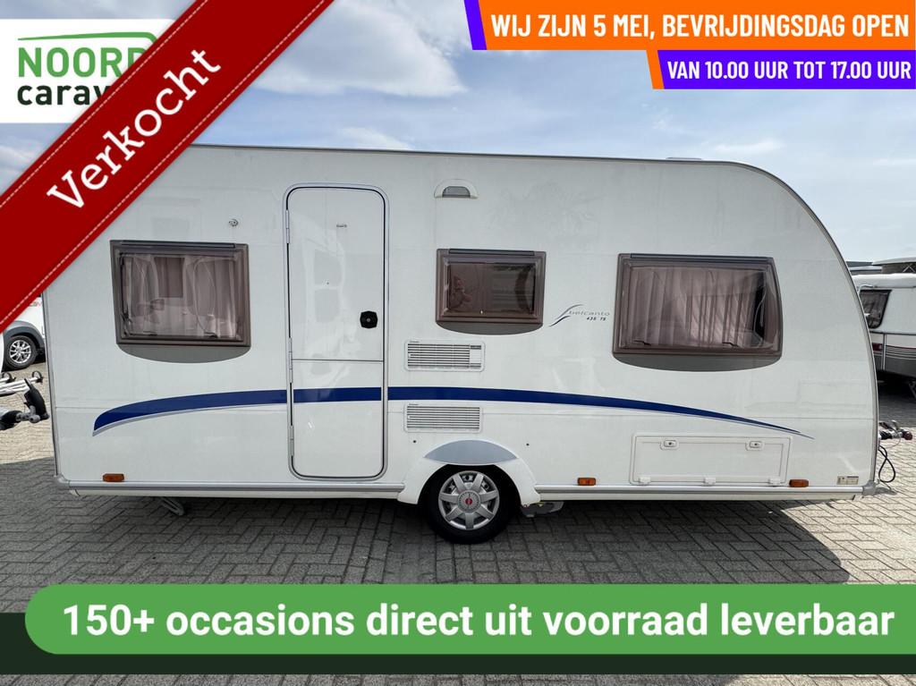 Buerstner BELCANTO 430 TS, DWARSBED,RONDZIT, VOORTENT,MOVER, Rondzit, Bedrijf, Bürstner, 6 tot 7 meter