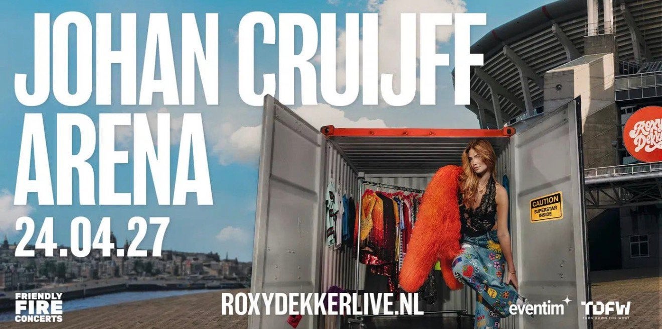 2 Staanplaatsen Roxy Dekker ArenA, Twee personen, April