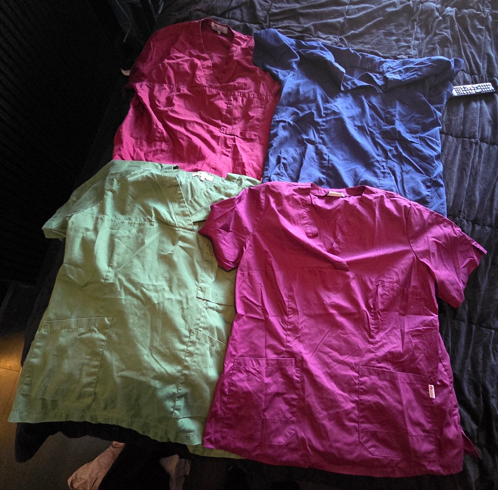 Set van 4 Clinic dress zorgjasjes, Kleding | Dames, Clinic dress, Ophalen of Verzenden, Gedragen