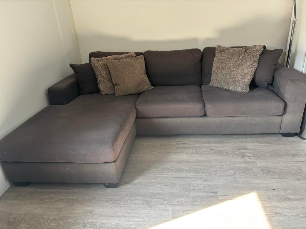 Hoekbank, Huis en Inrichting, Banken | Complete zithoeken, Ophalen, Gebruikt