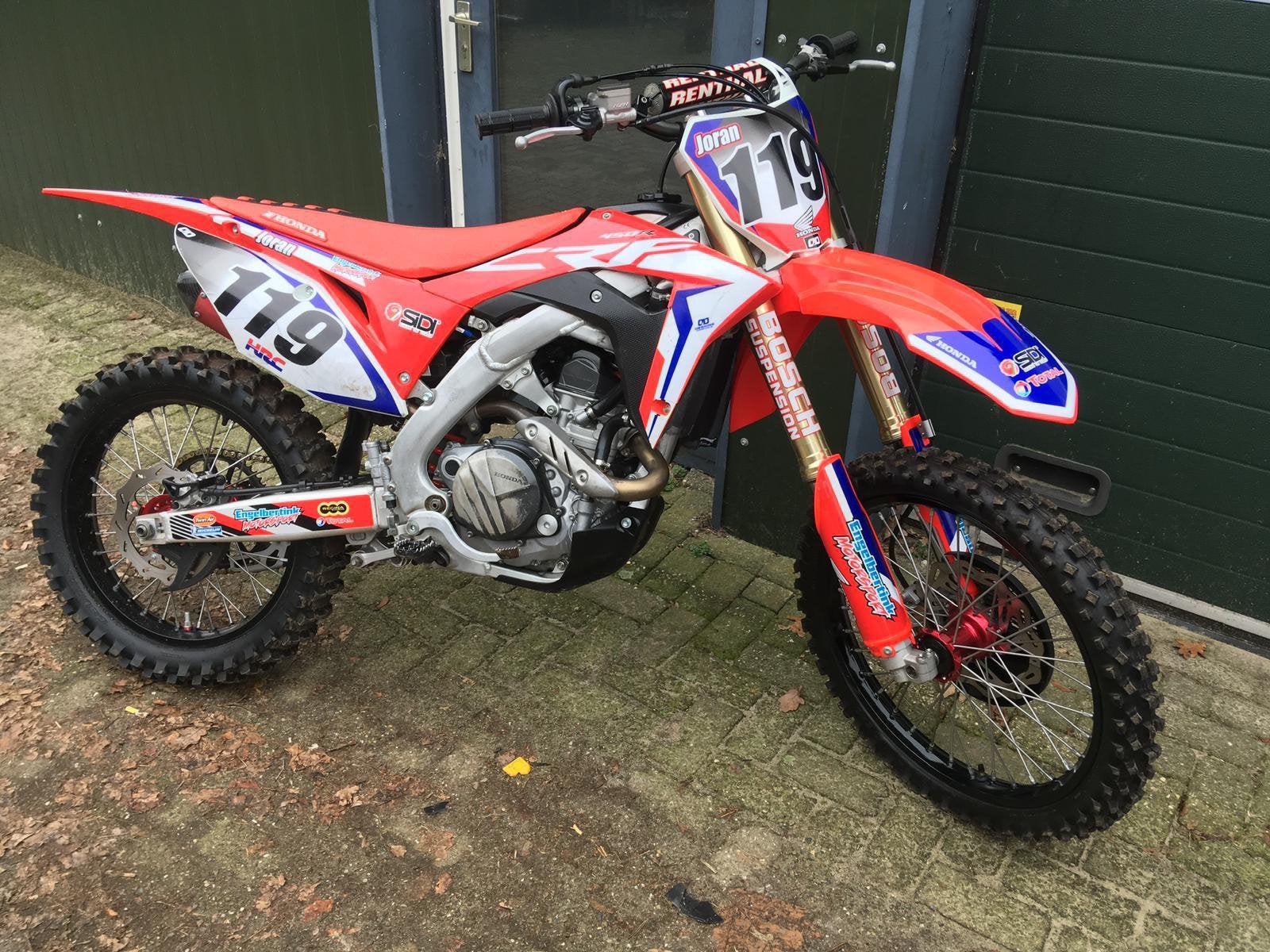 Honda Crossmotor CRF 450R -2017 elektrische start, Motoren, Motoren | Honda, Motorrijbewijs A, Gebruikt, Particulier, Crossmotor