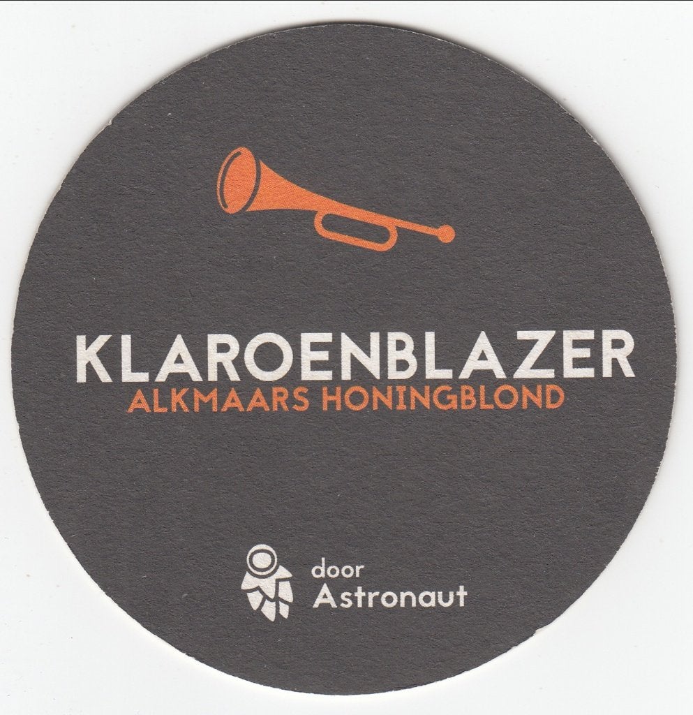 1 KLAROENBLAZER BIERVILTJE, Verzenden, Gebruikt, Viltje(s), Overige merken
