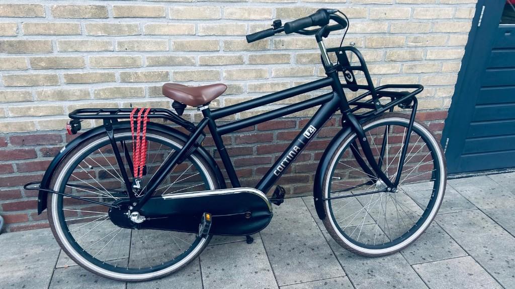 Mooie en goed onderhouden fiets Cortina U4 - 26 inch, Fietsen en Brommers, Fietsen | Jongens, Terugtraprem, Gebruikt, Versnellingen