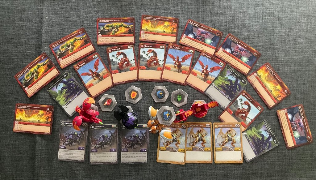 Bakugan Ballen met Kaarten, Ophalen, Zo goed als nieuw