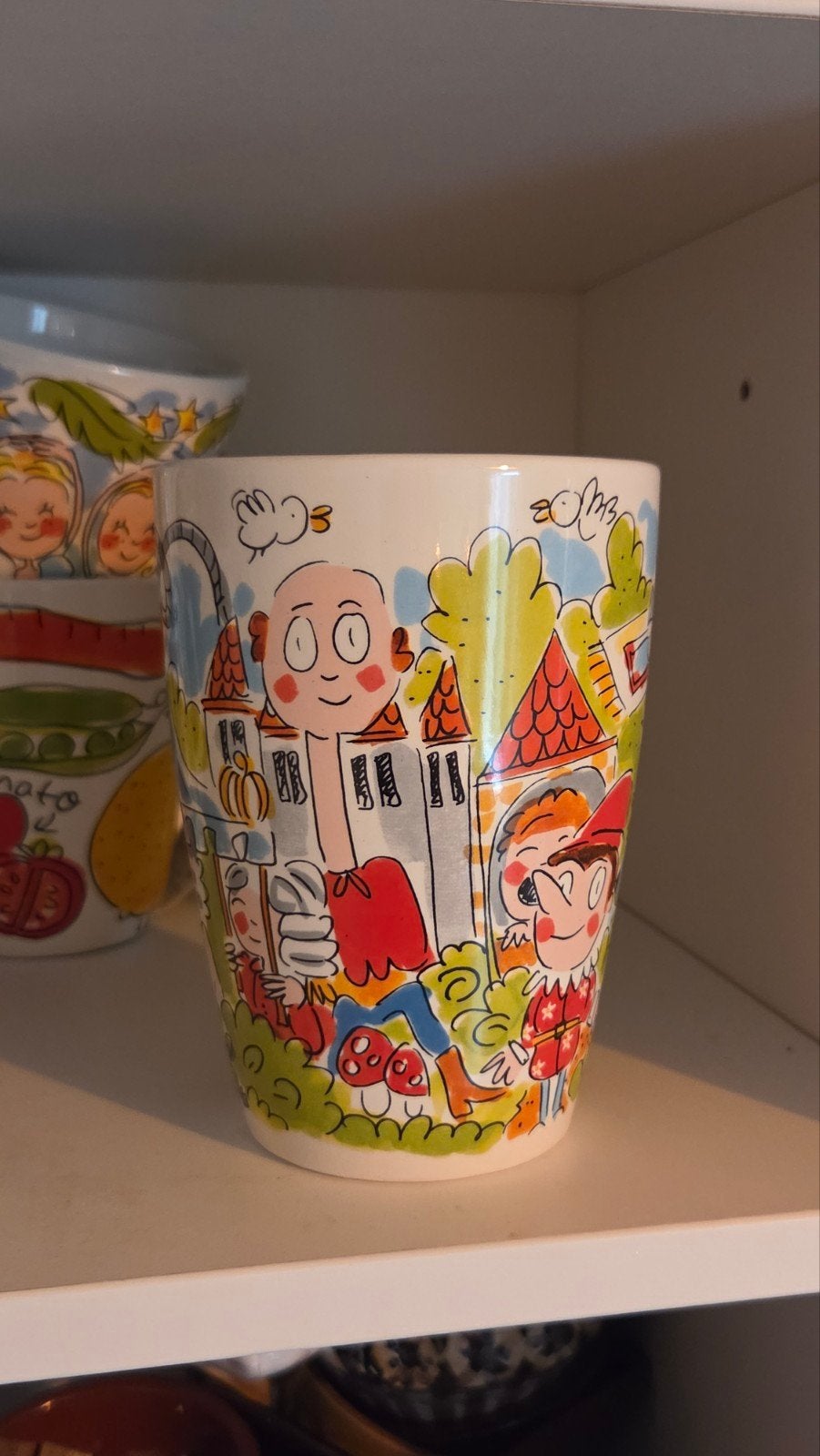 XXL Thee Mok Efteling Lijn - Sprookjesbos Design, Verzamelen, Ophalen, Zo goed als nieuw