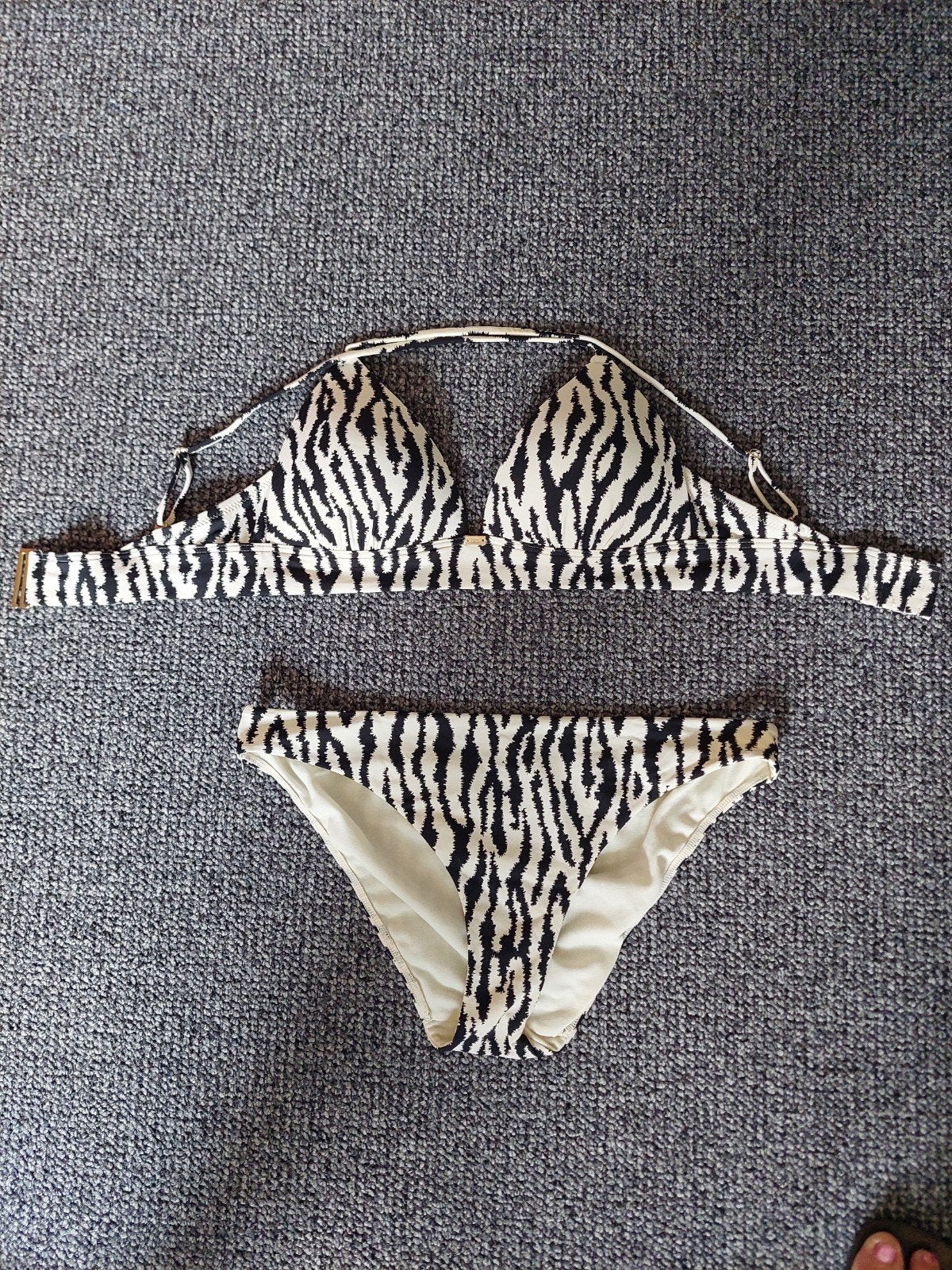 Sam Friday Bikini Zebraprint - Zo goed als nieuw, Sam Friday, Zwart, Ophalen of Verzenden, Zo goed als nieuw