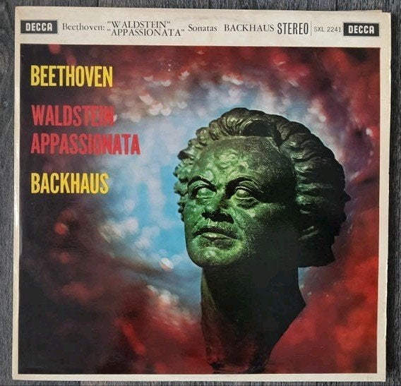Beethoven - Waldstein Appassionata -  Backhaus 1960, Cd's en Dvd's, LP, Gebruikt, Ophalen of Verzenden, Pianomuziek