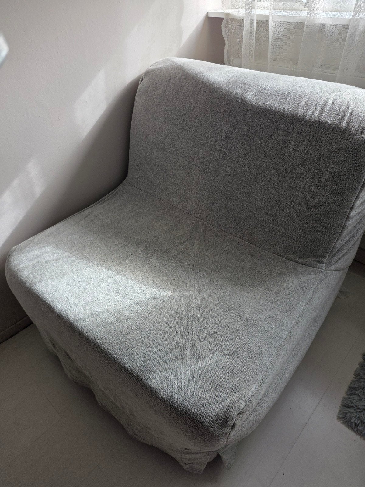 1 persoons slaapstoel/bed, Ophalen, Eenpersoons, 75 tot 100 cm, Zo goed als nieuw